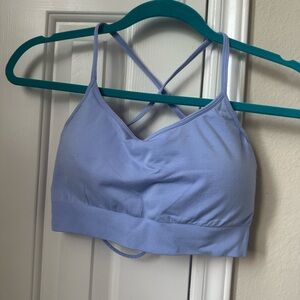 NVGTN Periwinkle Strappy Sports Bra